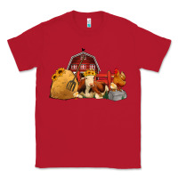 Red Red Barn Farm Animals Classic Tee - Jasminsmagicworld