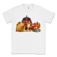 White Red Barn Farm Animals Classic Tee - Jasminsmagicworld