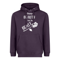 Plum Wrt Beauty And The Beast Heavyweight Hoodie - Bettercallsaul