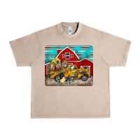 French Oak western truck farm animals mousepad Urban Heavy Tee - BarkalooDesign