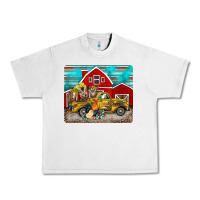 Lunar Rock western truck farm animals mousepad Urban Heavy Tee - BarkalooDesign