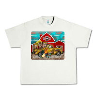 Pistachio western truck farm animals mousepad Urban Heavy Tee - BarkalooDesign