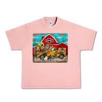 Salmon western truck farm animals mousepad Urban Heavy Tee - BarkalooDesign