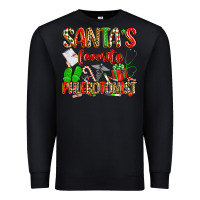 Black Santa's Favorite Phlebotomist Premium Sweatshirt - texasbilliewilder