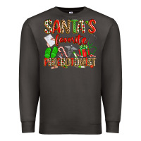 Smoke Santa's Favorite Phlebotomist Premium Sweatshirt - texasbilliewilder
