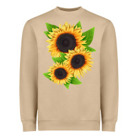 Mushroom treetops sunflower Heavyweight Sweatshirt - LillyAllenDesigns