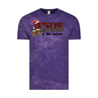 Cloud Purple jesus in the reason Vintage Tee - AdoDesignShop