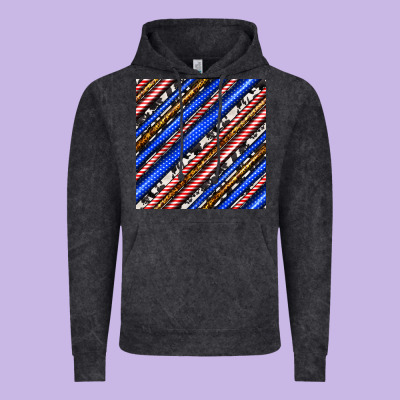 Western America Seamless Pattern Vintage Hoodie Designed By Bundleandbundleshop