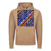 Vintage Coffee western america seamless pattern Vintage Hoodie - BundleAndBundleShop