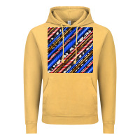 Vintage Mustard western america seamless pattern Vintage Hoodie - BundleAndBundleShop