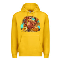 Lemon Turkey pumpkins Premium Hoodie - NancyCooperArtShop