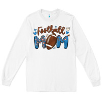 White football mom Long Sleeve Tee - MaliasSmallBusiness