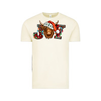 Vintage Arctic joy christmas shaggy cow Vintage Tee - Jasminsmagicworld