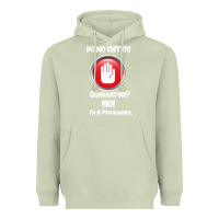 Matcha I'm Not In Quarantine I'm A Programmer Heavyweight Hoodie - Bettercallsaul