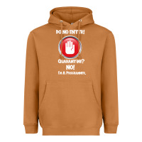 Meerkat I'm Not In Quarantine I'm A Programmer Heavyweight Hoodie - Bettercallsaul