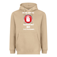 Mushroom I'm Not In Quarantine I'm A Programmer Heavyweight Hoodie - Bettercallsaul