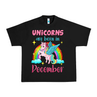 Black unicorns are born in december Urban Heavy Tee - Jasminsmagicworld