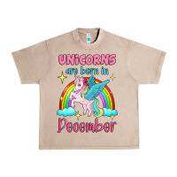 French Oak unicorns are born in december Urban Heavy Tee - Jasminsmagicworld