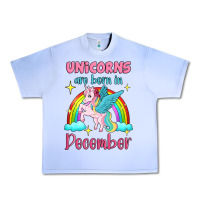 Grape Ice unicorns are born in december Urban Heavy Tee - Jasminsmagicworld