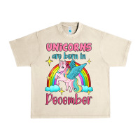 Sandshell unicorns are born in december Urban Heavy Tee - Jasminsmagicworld