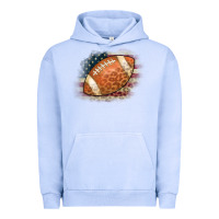 Pigment Grape Ice American Flag Football Leopard Urban Hoodie - CowCowDesign