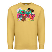 Antique Gold teacher off duty Premium Sweatshirt - NancyCooperArtShop