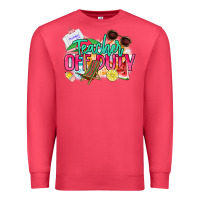 Cardinal teacher off duty Premium Sweatshirt - NancyCooperArtShop