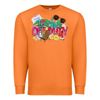 Carrot teacher off duty Premium Sweatshirt - NancyCooperArtShop