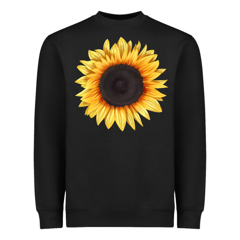 Treetops Sunflower Heavyweight Sweatshirt by LillyAllenDesigns | Teevron