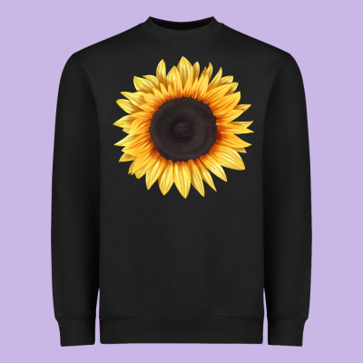 Treetops Sunflower Heavyweight Sweatshirt Designed By Lillyallendesigns
