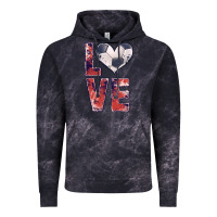 Cloud Black soccer love Vintage Hoodie - JahusDesignShop