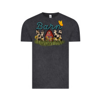 Vintage Black barn mom sunflower Vintage Tee - NancyCooperArtShop