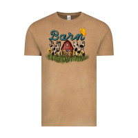 Vintage Camel barn mom sunflower Vintage Tee - NancyCooperArtShop