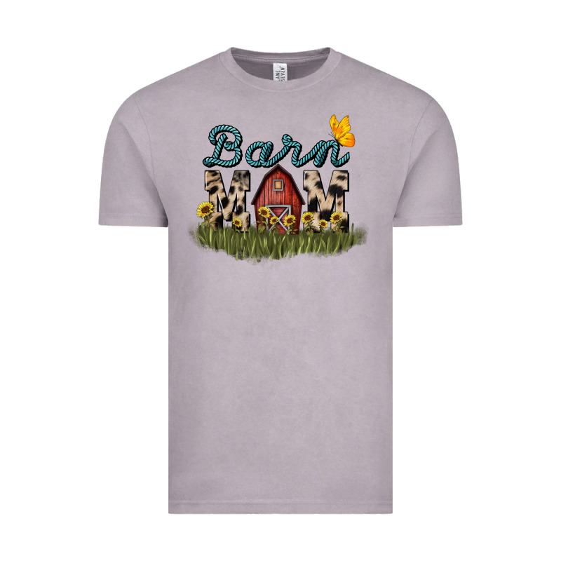 Barn Mom Sunflower Vintage Tee by NancyCooperArtShop | Teevron