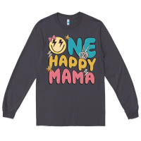 Smoke one happy mama Long Sleeve Tee - MaliasSmallBusiness