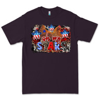 Plum Oh my stars chicken 4th of july Premium Tee - CowGirlArtShop