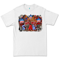 White Oh my stars chicken 4th of july Premium Tee - CowGirlArtShop
