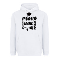 White Proud Mom Of A 2020 Senior Heavyweight Hoodie - Bettercallsaul
