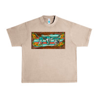 French Oak western howdy cowgirl leopard serape   license plate template Urban Heavy Tee - BarkalooDesign