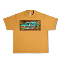 Peanut Butter western howdy cowgirl leopard serape   license plate template Urban Heavy Tee - BarkalooDesign
