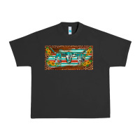 Pigment Black western howdy cowgirl leopard serape   license plate template Urban Heavy Tee - BarkalooDesign