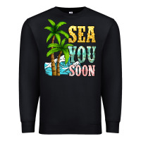 Black Sea you soon Premium Sweatshirt - NancyCooperArtShop