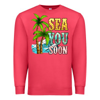 Cardinal Sea you soon Premium Sweatshirt - NancyCooperArtShop