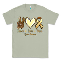 Matcha Peace Love Cure Bone Cancer Classic Tee - Jasminsmagicworld