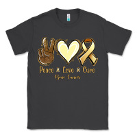 Smoke Peace Love Cure Bone Cancer Classic Tee - Jasminsmagicworld