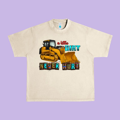 A Little Dirt Never Hurt Urban Heavy Tee Designed By Adodesignshop