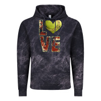 Cloud Black softball love Vintage Hoodie - JahusDesignShop
