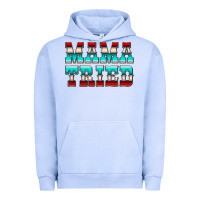 Pigment Grape Ice Mama Tried Serape Urban Hoodie - CowCowDesign