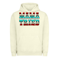 Pigment Pistachio Mama Tried Serape Urban Hoodie - CowCowDesign