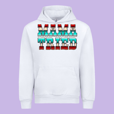 Mama Tried Serape Urban Hoodie Designed By Cowcowdesign